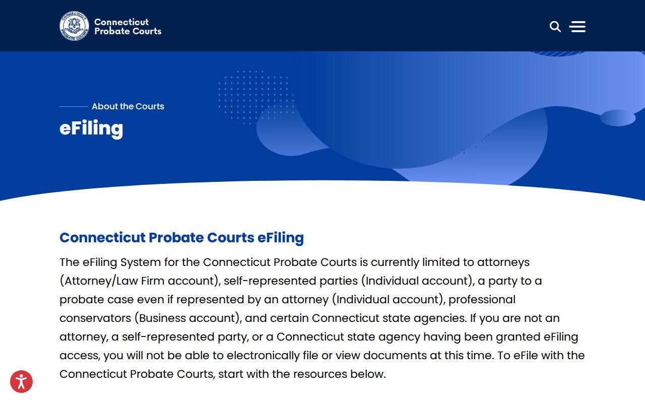 Town of Stratford County probate records eFiling